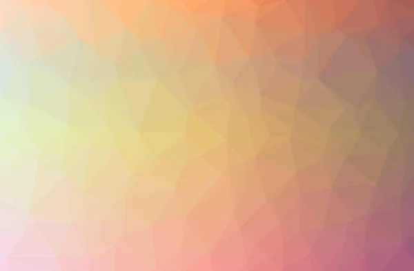 Illustration of abstract Orange horizontal low poly background. Beautiful polygon design pattern. — Stock Photo, Image