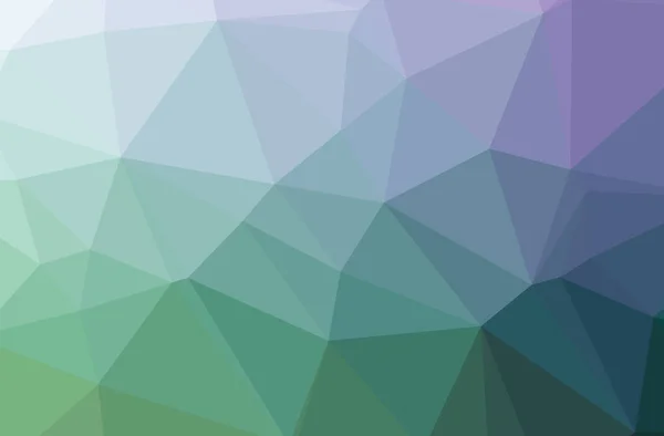 Ilustração de abstrato azul e roxo horizontal baixo fundo poli. Belo padrão de design de polígono . — Fotografia de Stock