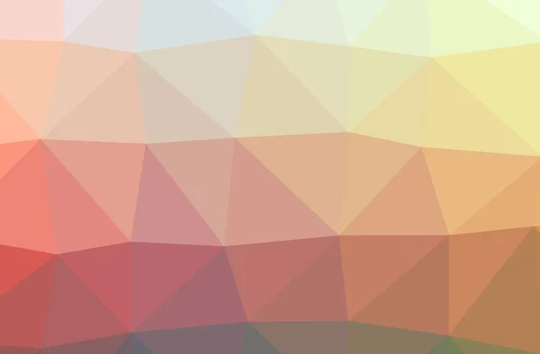 Illustration of abstract Orange horizontal low poly background. Beautiful polygon design pattern. — Stock Photo, Image