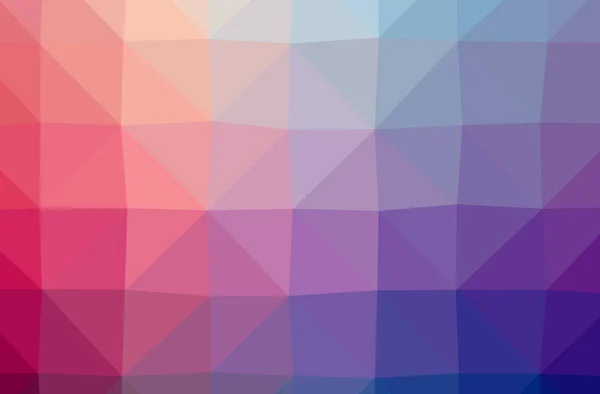 Ilustrace z abstraktní růžová, fialová, červená horizontální nízké poly pozadí. Krásný mnohoúhelník návrhový vzor. — Stock fotografie