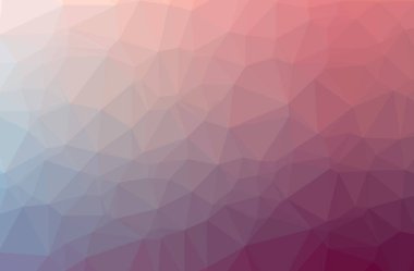 Soyut pembe yatay düşük Poli arka plan resmi. Güzel çokgen tasarım deseni. 