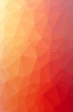Soyut turuncu dikey düşük Poli arka plan resmi. Güzel çokgen tasarım deseni. 