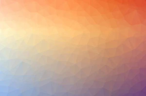 Illustration de l'abstrait Orange horizontal bas fond poly. Magnifique motif polygone . — Photo