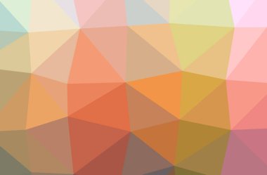 Soyut Turuncu, sarı yatay düşük polyester arka plan. Çok güzel bir çokgen dizaynı. İhtiyaçlarınız için faydalı. 