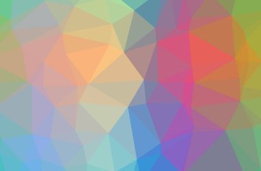 Soyut Mavi, turuncu, sarı yatay düşük poli arka plan resmi. Güzel Çokgen tasarım deseni. İhtiyaçlarınız için yararlı. 