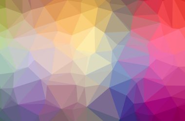 Soyut düşük poli turuncu yatay arka plan resmi