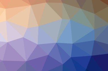 Mavi, kırmızı, sarı ve yeşil yatay düşük poli arka plan resmi. Güzel Çokgen tasarım deseni. İhtiyaçlarınız için yararlı. 