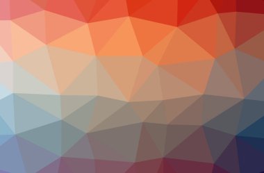 Soyut Orange yatay düşük polimer arkaplan tasviri. Çok güzel bir çokgen dizaynı. İhtiyaçlarınız için faydalı. 