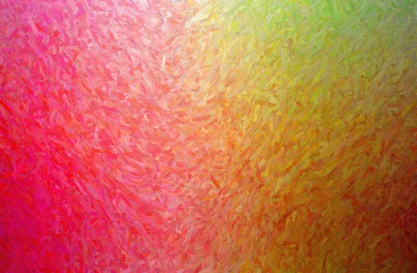 Abstract illustration of orange, pink, red Colorful Impasto background — Stock Photo, Image