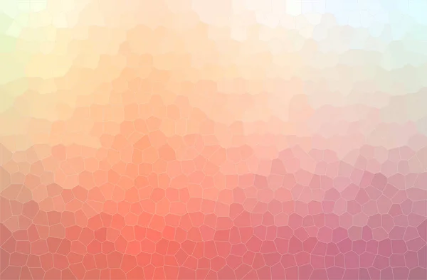 Abstracte illustratie van rode Small Hexagon achtergrond — Stockfoto
