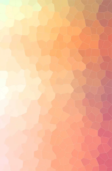 Abstract illustration of orange Little Hexagon background — Stock Photo, Image