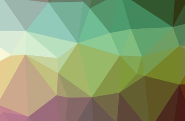 Soyut Yeşil, sarı yatay düşük polyester arkaplan. Çok güzel bir çokgen dizaynı. İhtiyaçlarınız için faydalı. 