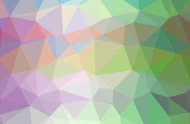 Soyut Yeşil, Mor yatay düşük polimerli arka plan. Çok güzel bir çokgen dizaynı. İhtiyaçlarınız için faydalı. 