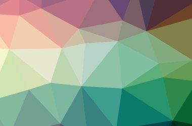 Soyut Yeşil, Mor yatay düşük polimerli arka plan. Çok güzel bir çokgen dizaynı. İhtiyaçlarınız için faydalı. 