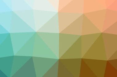 Soyut yeşil, turuncu yatay düşük polimer arkaplan. Çok güzel bir çokgen dizaynı. İhtiyaçlarınız için faydalı. 