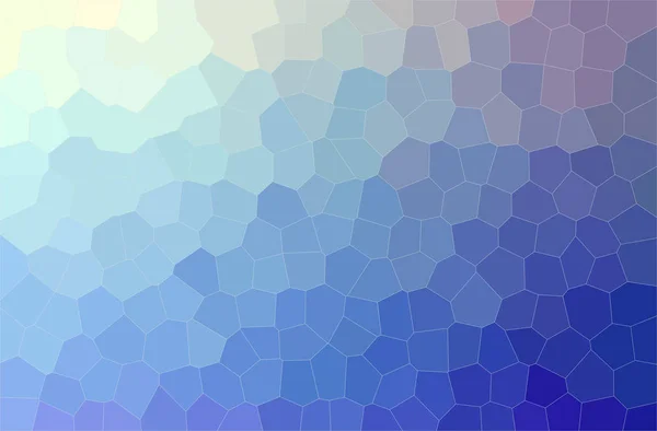 ブルーのイラストを抽象化 中間サイズの六角形の背景を紫 — ストック写真
