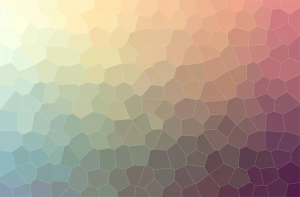 Abstract Illustratie Van Oranje Middelmaat Hexagon Achtergrond — Stockfoto