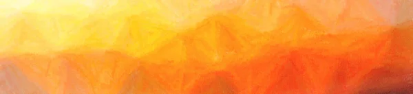 Abstrakte Darstellung Von Orangefarbenem Wachsmalkreide Hintergrund — Stockfoto