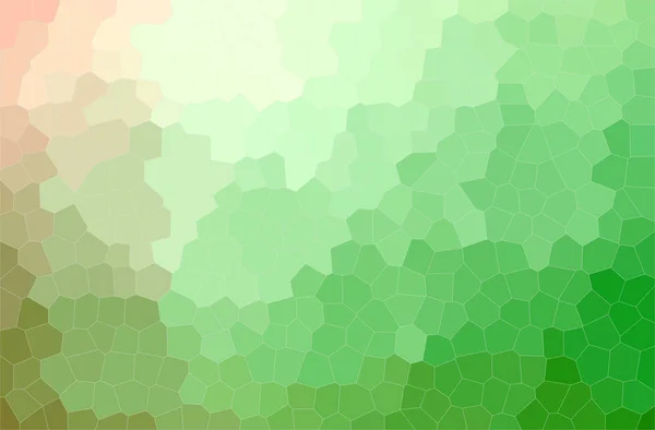 Abstract Illustration Green Yellow Little Hexagon Background — Stock Photo, Image