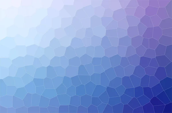 Abstract illustration of blue and purple Middle size Hexagon background.