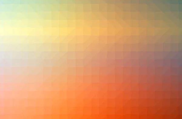 Illustration Abstract Orange Horizontal Low Poly Background Beautiful Polygon Design — Stock Photo, Image