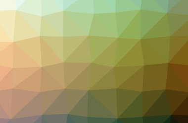 Soyut Yeşil, Turuncu, Sarı yatay düşük polyester arkaplan. Çok güzel bir çokgen dizaynı. İhtiyaçlarınız için faydalı. 