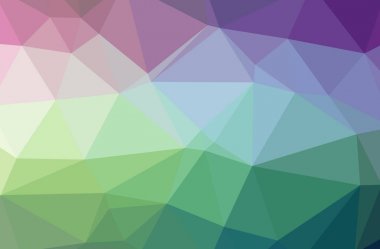 Soyut Yeşil, Mor yatay düşük polimerli arka plan. Çok güzel bir çokgen dizaynı. İhtiyaçlarınız için faydalı. 