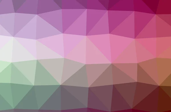 Illustration Abstract Pink Horizontal Low Poly Background Beautiful Polygon Design — Stock Photo, Image