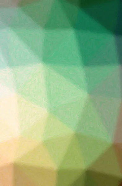 Abstract Illustration Green Impasto Background — Stock Photo, Image