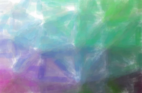 Abstrakte Darstellung Des Grünen Violetten Aquarell Hintergrundes — Stockfoto