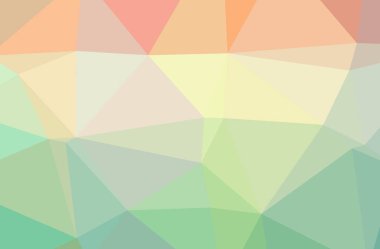 Soyut Yeşil, Kırmızı, Sarı, Yatay Düşük Yalan Makinesi arkaplanı. Çok güzel bir çokgen dizaynı. İhtiyaçlarınız için faydalı. 