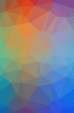 Soyut Mavi, Kırmızı, Sarı ve Yeşil dikey düşük polimerli arkaplan. Çok güzel bir çokgen dizaynı. İhtiyaçlarınız için faydalı. 