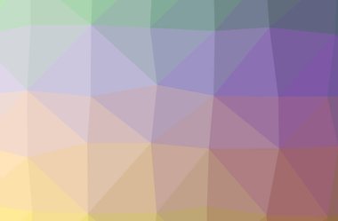 Soyut Mavi, turuncu, sarı yatay düşük poli arka plan resmi. Güzel Çokgen tasarım deseni. İhtiyaçlarınız için yararlı. 