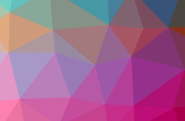 Soyut mavi, pembe yatay düşük polyester arkaplan. Çok güzel bir çokgen dizaynı. İhtiyaçlarınız için faydalı. 