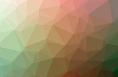 Soyut kahverengi, turuncu yatay düşük poli arka plan resmi. Güzel Çokgen tasarım deseni. İhtiyaçlarınız için yararlı. 