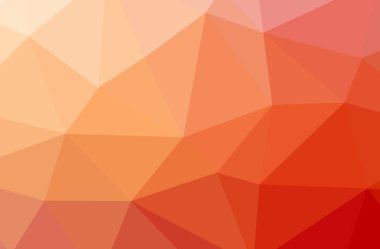 Soyut Orange, Pink, Kırmızı yatay düşük polimer arkaplan. Çok güzel bir çokgen dizaynı. İhtiyaçlarınız için faydalı. 