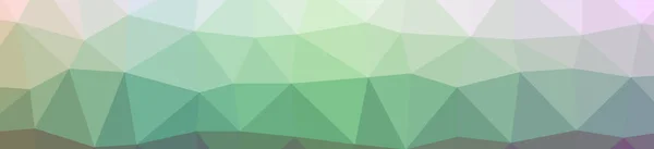 Illustration of abstract Blue, Green, Yellow banner low poly background. Beautiful polygon design pattern. Useful for your needs.