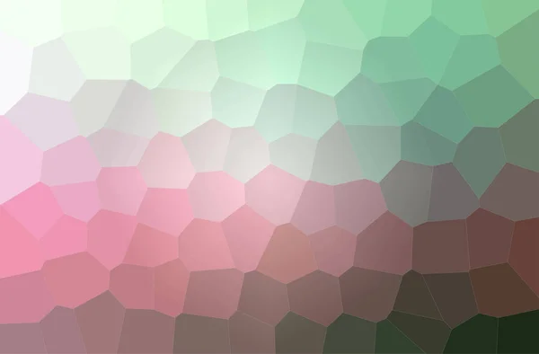 Abstract Illustration Green Red Big Hexagon Background — Stock Photo, Image