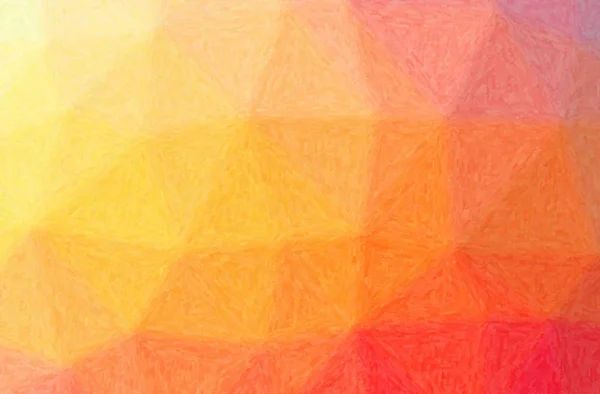 Абстрактна Ілюстрація Помаранчевого Рожевого Червоного Жовтого Фону Impasto — стокове фото