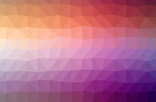 Illustration of abstract Pink, Purple, Red horizontal low poly background. Beautiful polygon design pattern. Useful for your needs.