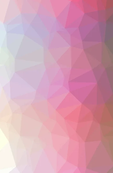 Ilustrace Abstraktní Růžové Svislé Nízké Poly Pozadí Krásný Polygonový Vzor — Stock fotografie
