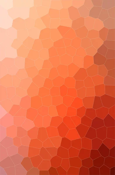 Abstract Illustration Red Middle Size Hexagon Background — Stock Photo, Image