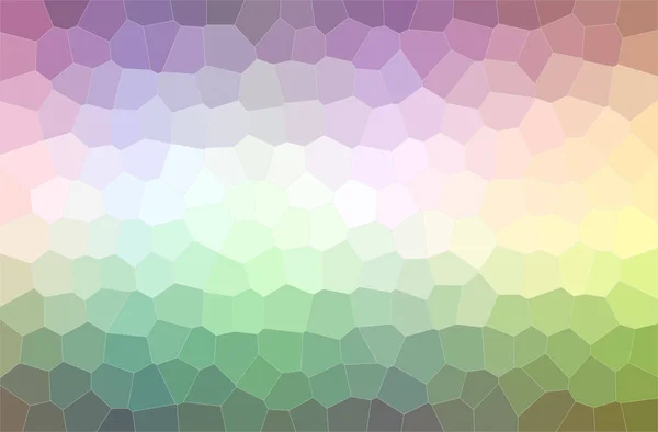 Abstract Illustration Green Middle Size Hexagon Background — Stock Photo, Image