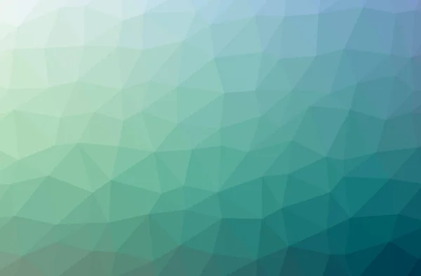 Illustratie Van Abstracte Blauwe Paarse Groene Horizontale Lage Poly Achtergrond — Stockfoto