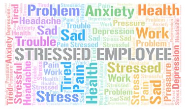 Çalışan word bulut vurguladı. Yalnızca metin ile yapılan Wordcloud.