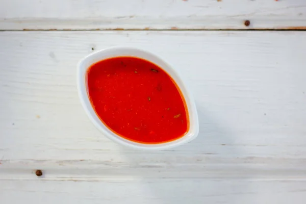 Red salsa, adjika or chatney sauce, great image for your needs.