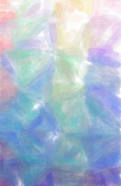 Soyut Mavi, sarı ve yeşil suluboya arka plan resmi.