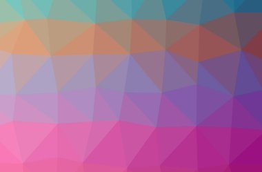 Soyut Pembe Yatay Düşük Politik Arkaplan. Çok güzel bir çokgen dizaynı. İhtiyaçlarınız için faydalı. 