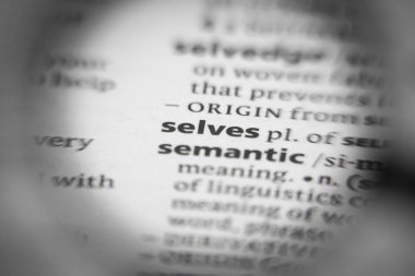 Bir sözlükte sözcük ya da cümle kendisi. İhtiyaçların için harika bir fotoğraf..