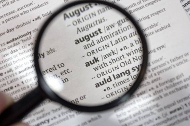 Sözlükte auk sözcüğü.